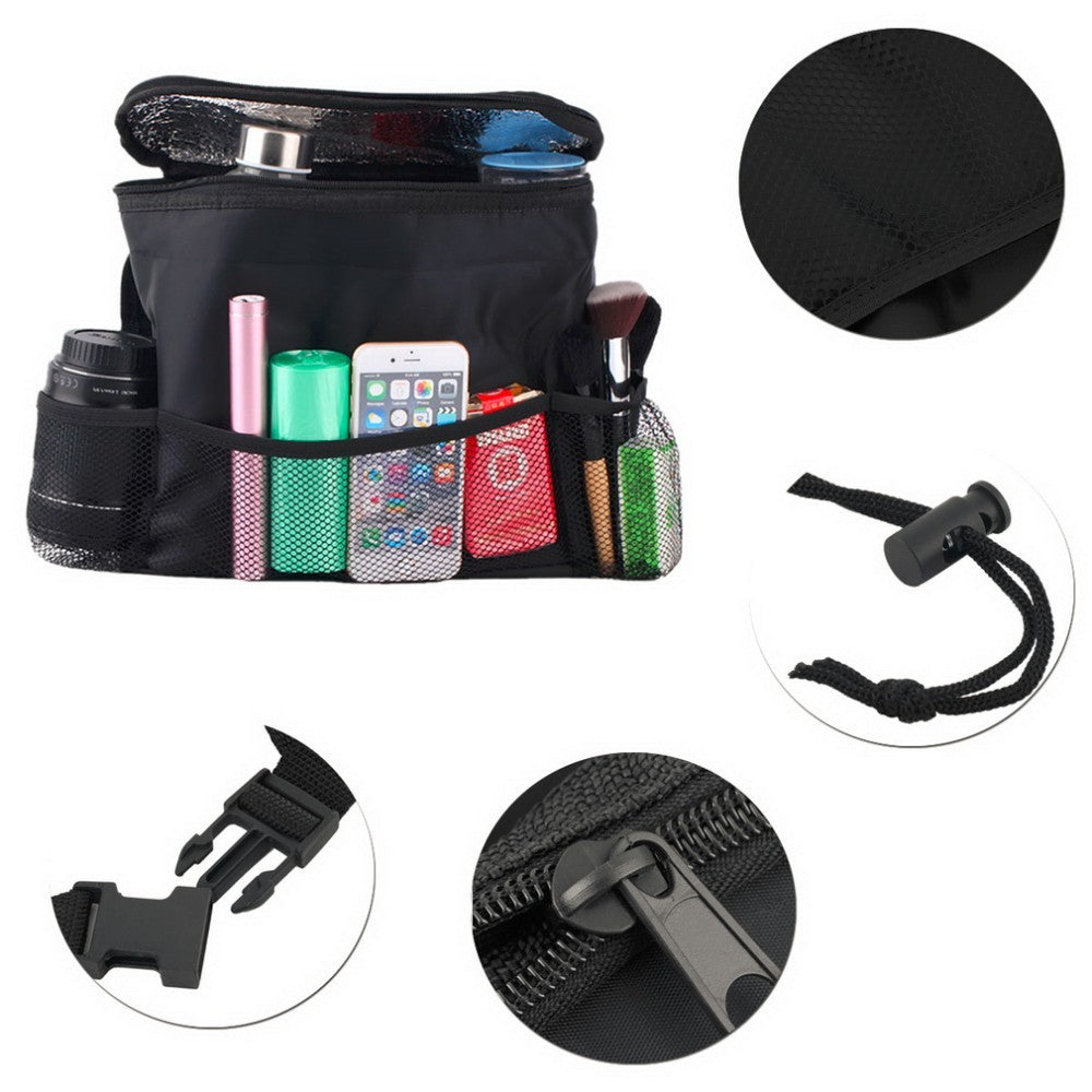 Organisateur de dossier de siège de voiture universel - Solution de rangement multi-poches