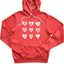 Nine Hearts Unisex Hoodie - Korvel
