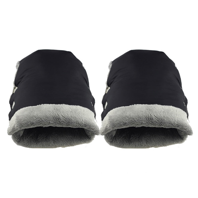 Baby Stroller Gloves Winter Pram Hand Muff Waterproof Pram Accessory Mitten Baby Buggy Clutch Cart Thick Gloves - Korvel