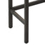 Modern Design Kitchen Dining Table Pub Table Long Dining Table Set with 3 Stools Easy Assembly Natural - Korvel
