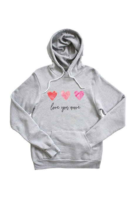 Love You More Unisex Hoodie - Korvel