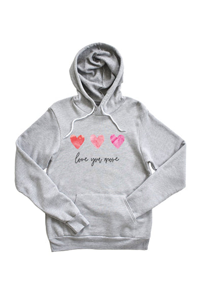Love You More Unisex Hoodie - Korvel