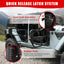 Portes Tubulaires Jeep Premium pour Wrangler JL & Gladiator JT (2018-2024)
