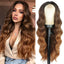 Premium European & American Lace Wig - Wavy Long Curly Style