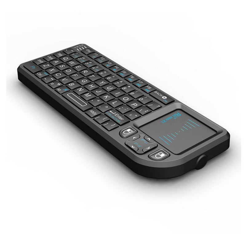 Rii X1 Mini Wireless Keyboard with Mouse Touchpad Remote Control for Home Office, Business, and HTPC Laptops - Korvel