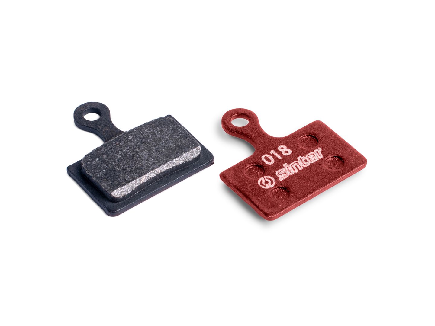 Pastillas de freno de disco Sinter compuesto S514 018 Shimano K rojas par