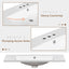 36" Single Bathroom Basin Sink, Vanity Top Only, 3-Faucet Holes, Resin - Korvel