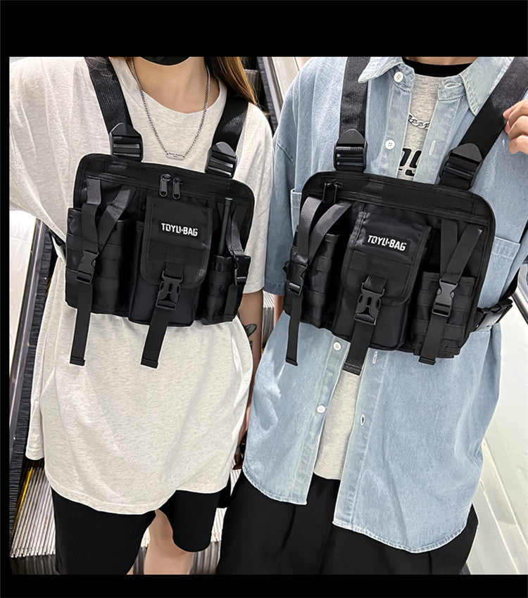 Street Vest Style Cross Body Bag