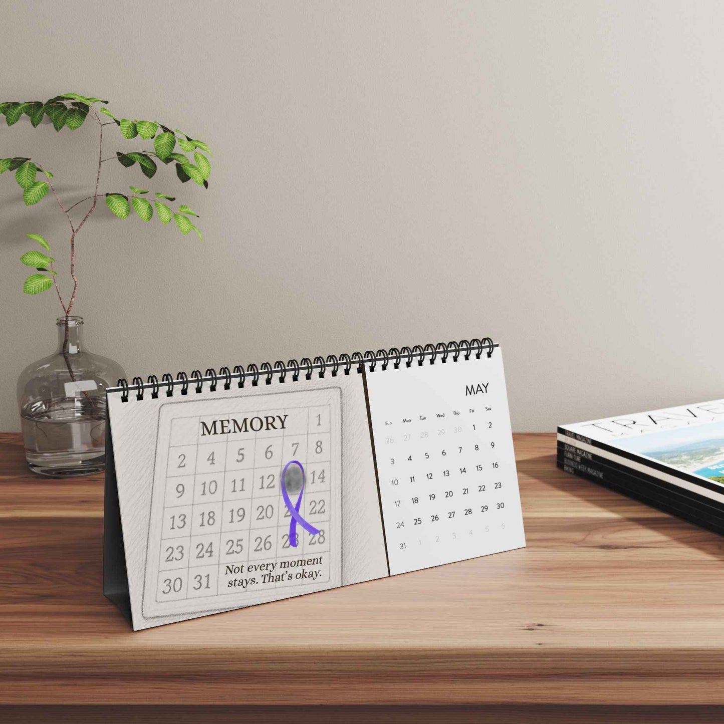 The Quiet Between Desk Calendar | A Year of Presence