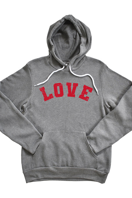 Block Love Unisex Hoodie - Korvel