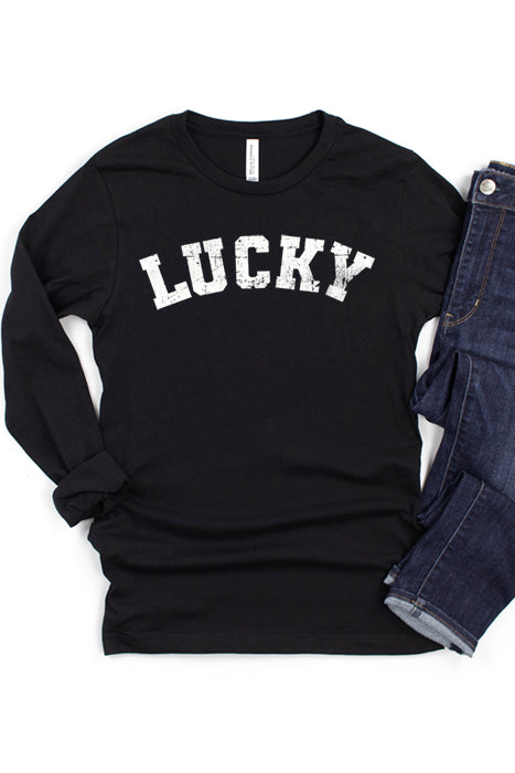 Lucky 4127 Unisex Long Sleeve Tee - Comfort Meets Style - Korvel