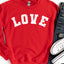 Love White Cozy Sweatshirt - Korvel