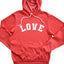 Love White Unisex Hoodie
