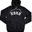 Unisex XOXO White Hoodie - Cozy & Stylish - Korvel