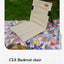 Outdoor camping backrest cushion chair portable folding chair tent leisure chair balcony park lawn picnic chair - Korvel