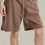 Men's Drawstring Pocketed Jogger Shorts