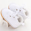 Newborn Baby Girl Boy Shoes Warm Snow Boots Toddler Infant Booties Prewalker Black White Pink - Korvel