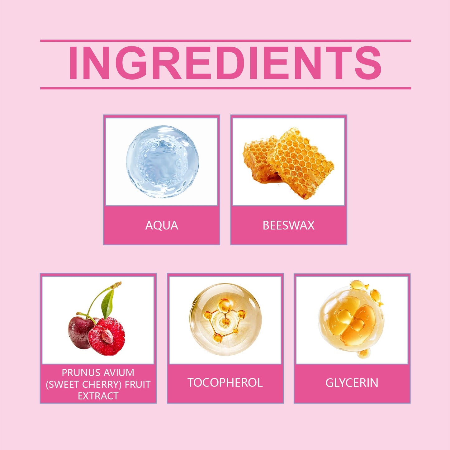 Cherry Lip Mask, Lip Repair, Anti-Cracking, Moisturizing And Fading Lip Lines Lip Care - Korvel