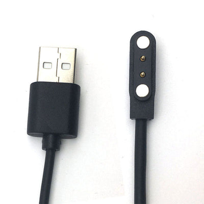 high quality Magnetic Charging Cable wire For ZL02 Smart Watch bracelet 2 Pin Black Power Charger Data Cables - Korvel