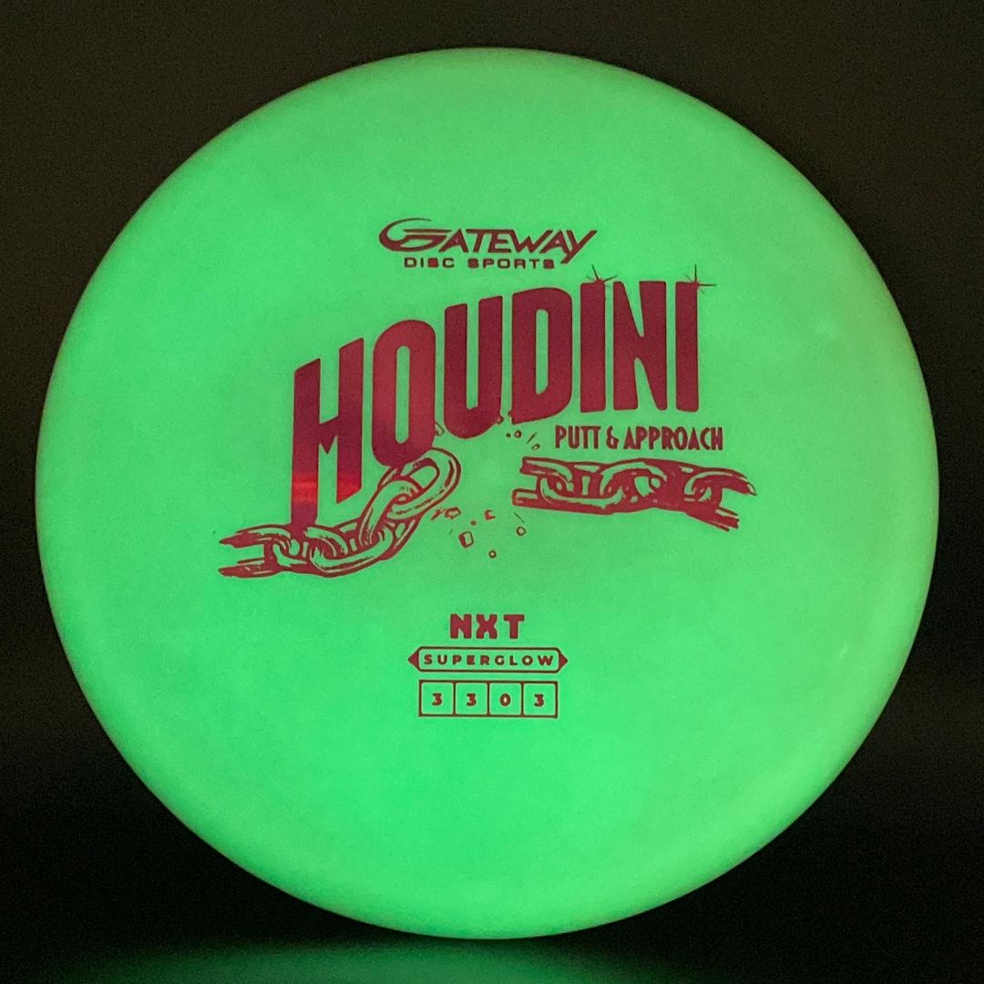 NXT Superglow Houdini Disc Golf Disc