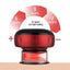 Electric Cupping Massager Scraping and Cupping Therapy Red Light Heating Vibration Pressotherapy Rechargeable Pain Relief - Korvel