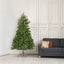 4.5' Hinged Tree with 200 Clear Lights-UL,Dia:32 - Korvel