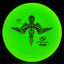 Cosmic Glow Takapu Disc Golf Disc