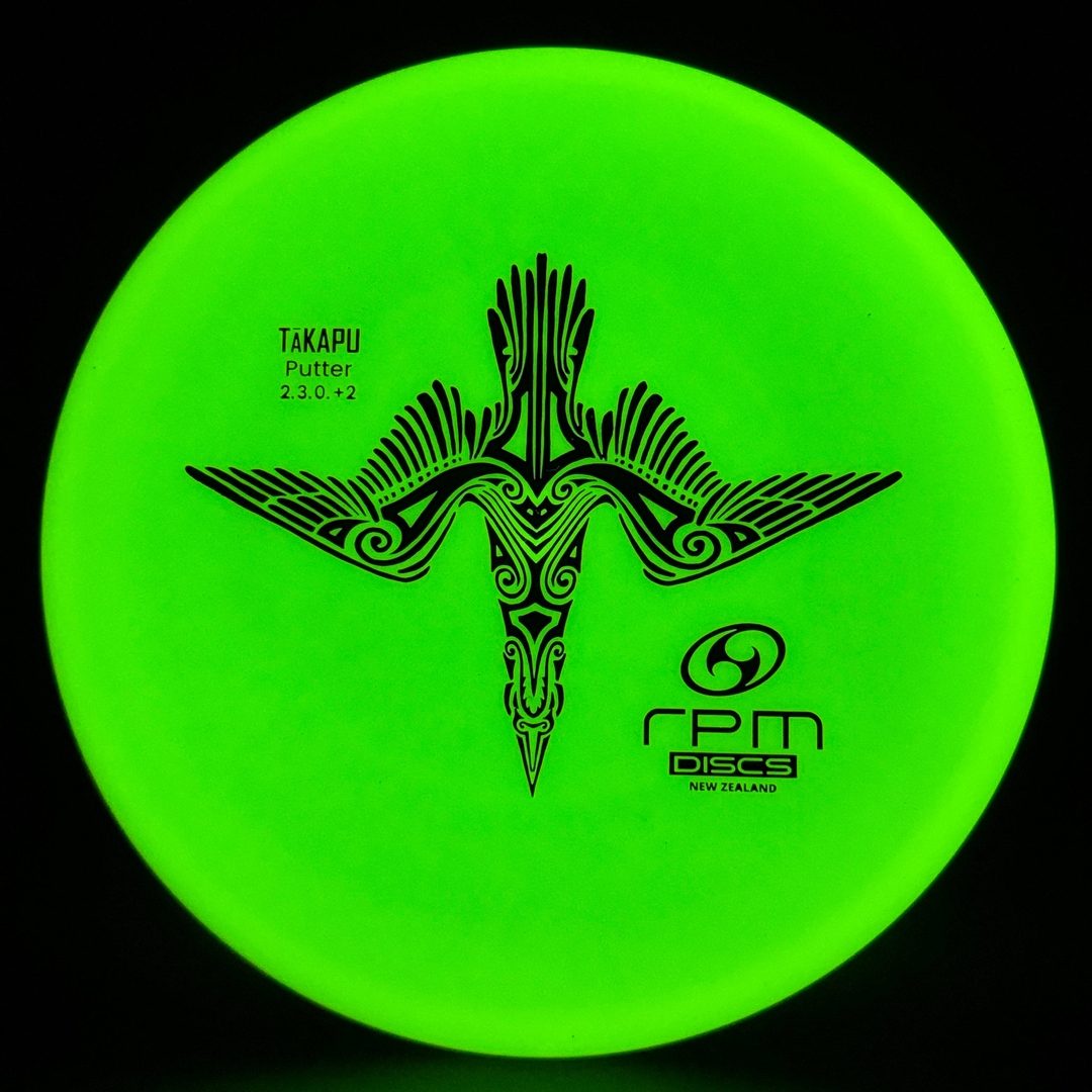 Cosmic Glow Takapu Disc Golf Disc