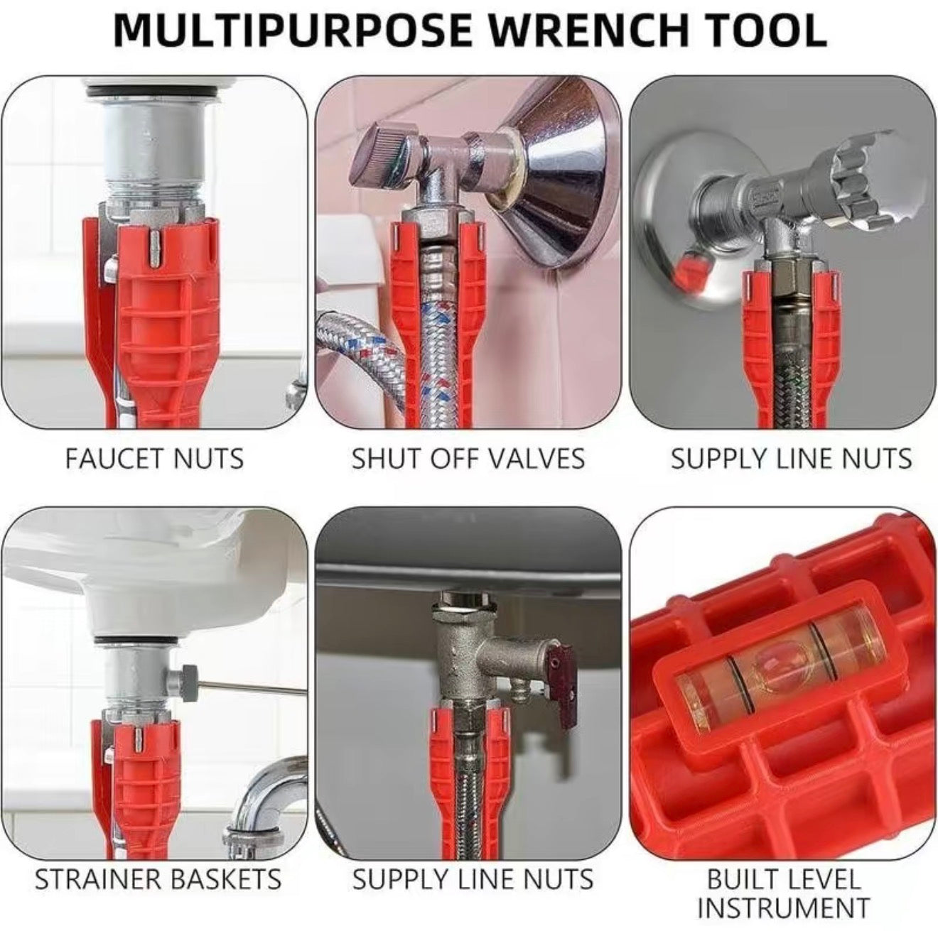 Llave Multi PlumbFix - Herramienta de Fontanería 14 en 1
