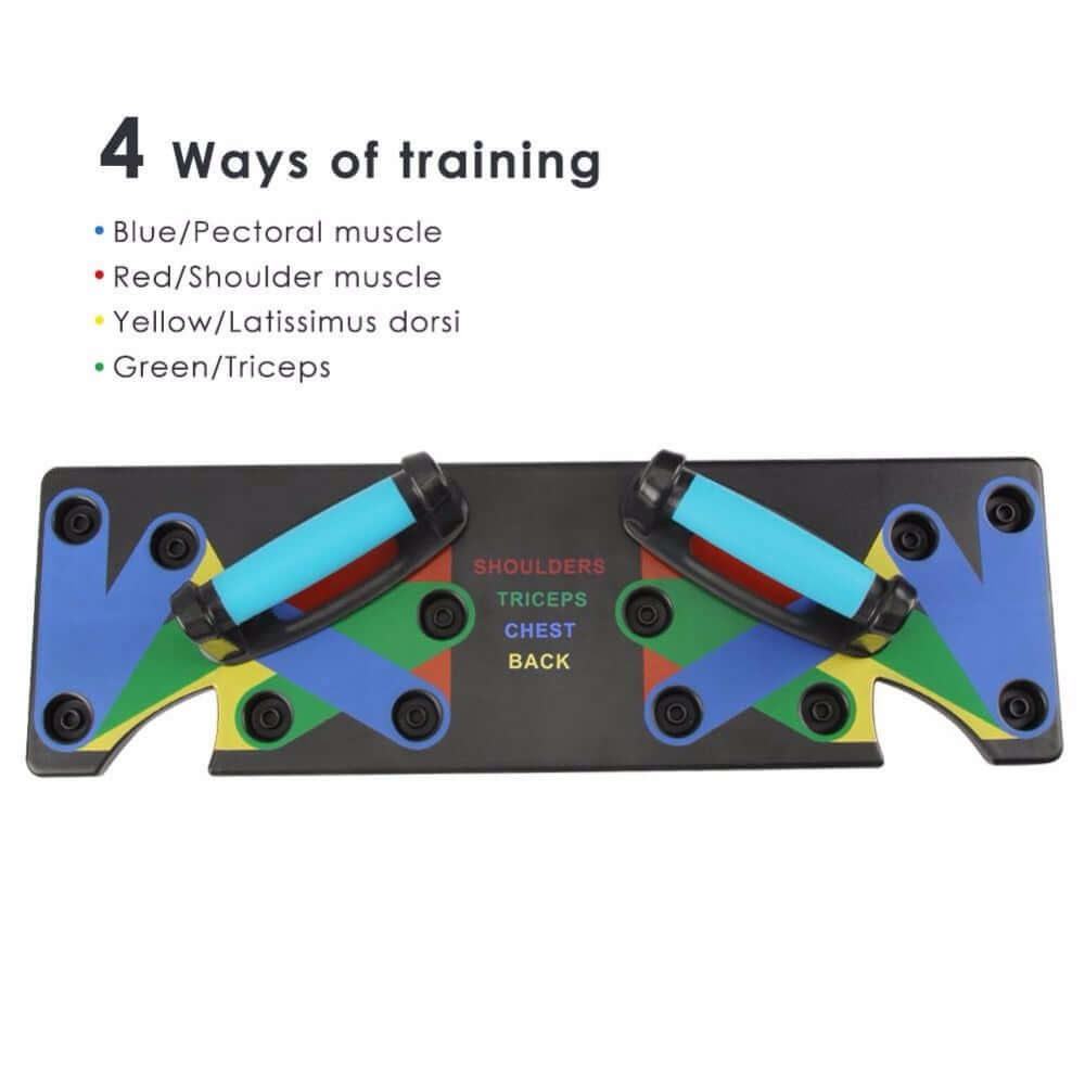 9-in-1 Push-Up Rack for Ultimate Bodybuilding and Fitness - Korvel