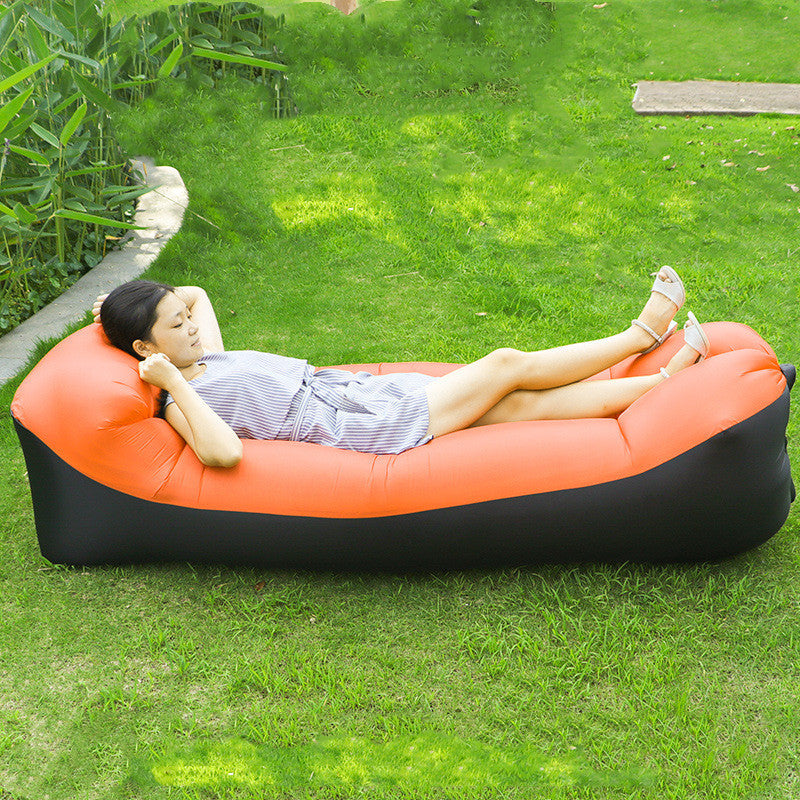 Sofá de Aire Exterior Premium - Lounger Inflable Rápido