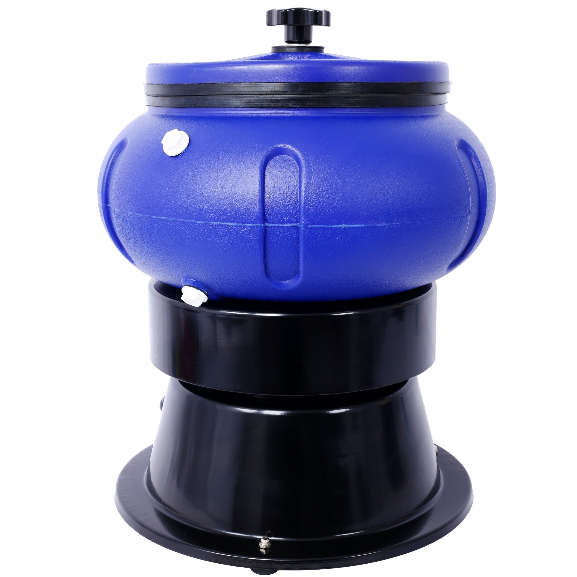 Electric 18 Lbs Vibratory Tumbler Vibratory Tumbler Bowl for Polishing Metal - Korvel