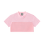 Loki & Ivy Women's Cropped Paneled V-Neck Jersey