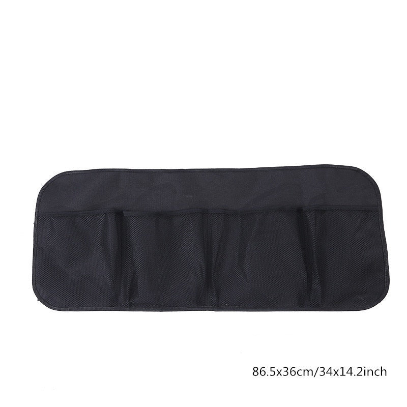 Premium Car Rear Seat Back Storage Bag Organizer