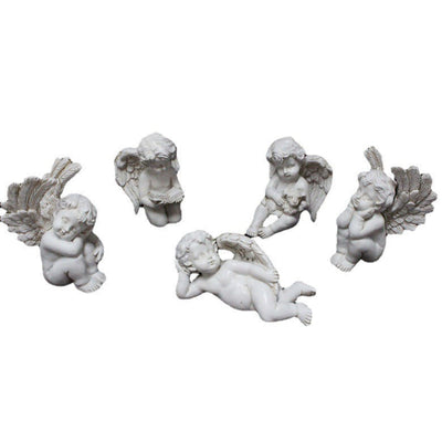 Angel plugin garden little girl resin flower decoration micro landscape garden statue - Korvel