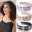 Elegant Baroque Retro Water Diamond Pearl Hair Hoop