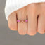 Bague en Argent Sterling 925 en Forme de Nœud
