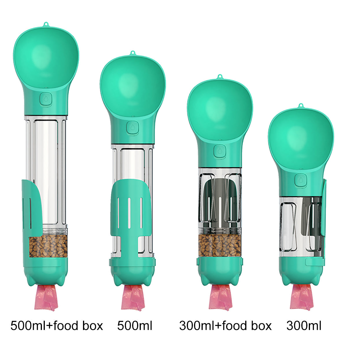 Botella de Agua Multi-Funcional para Mascotas