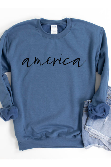America 4162 Unisex Cozy Sweatshirt - Korvel