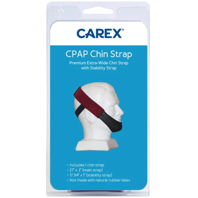 Carex Premium Chin Strap - Ruby Red