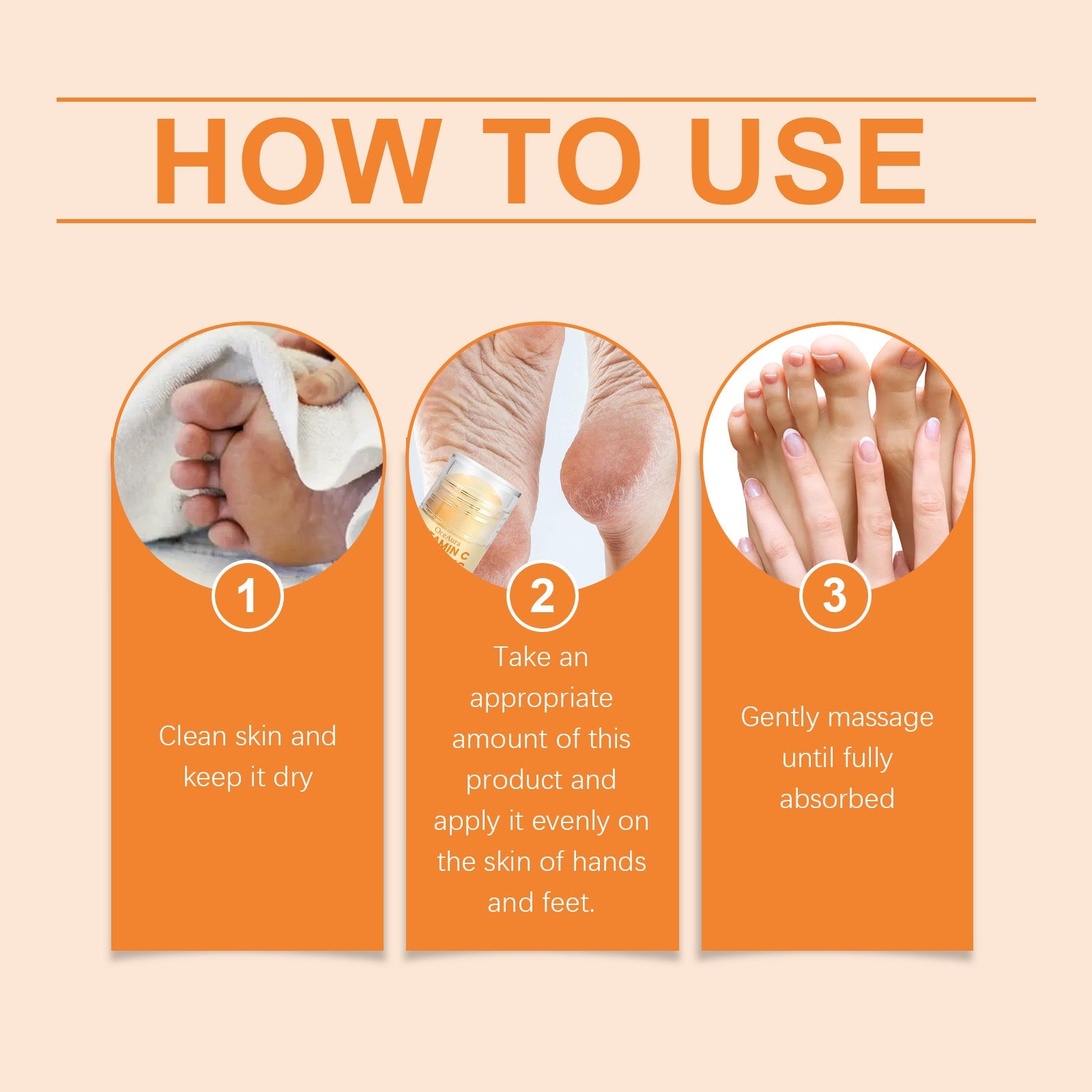 Hand And Foot Moisturizing Treatment Stick Hydrating Moisturizing Hand And Foot Care Smooth Skin Care Cream - Korvel