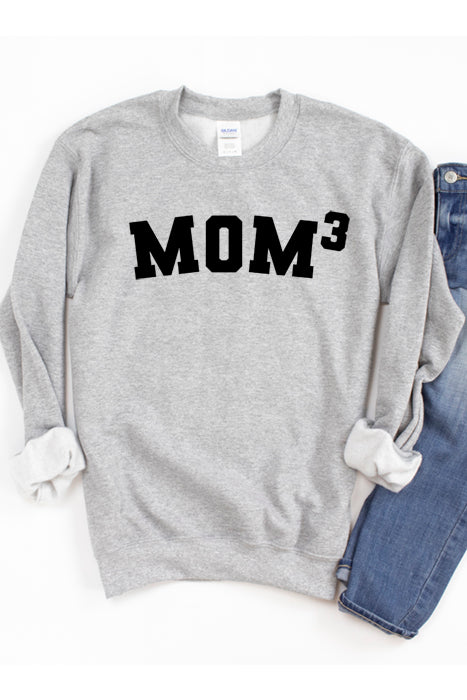 Mom of 3 Cozy Sweatshirt