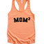 Mom of 3 Racerback Tank Top