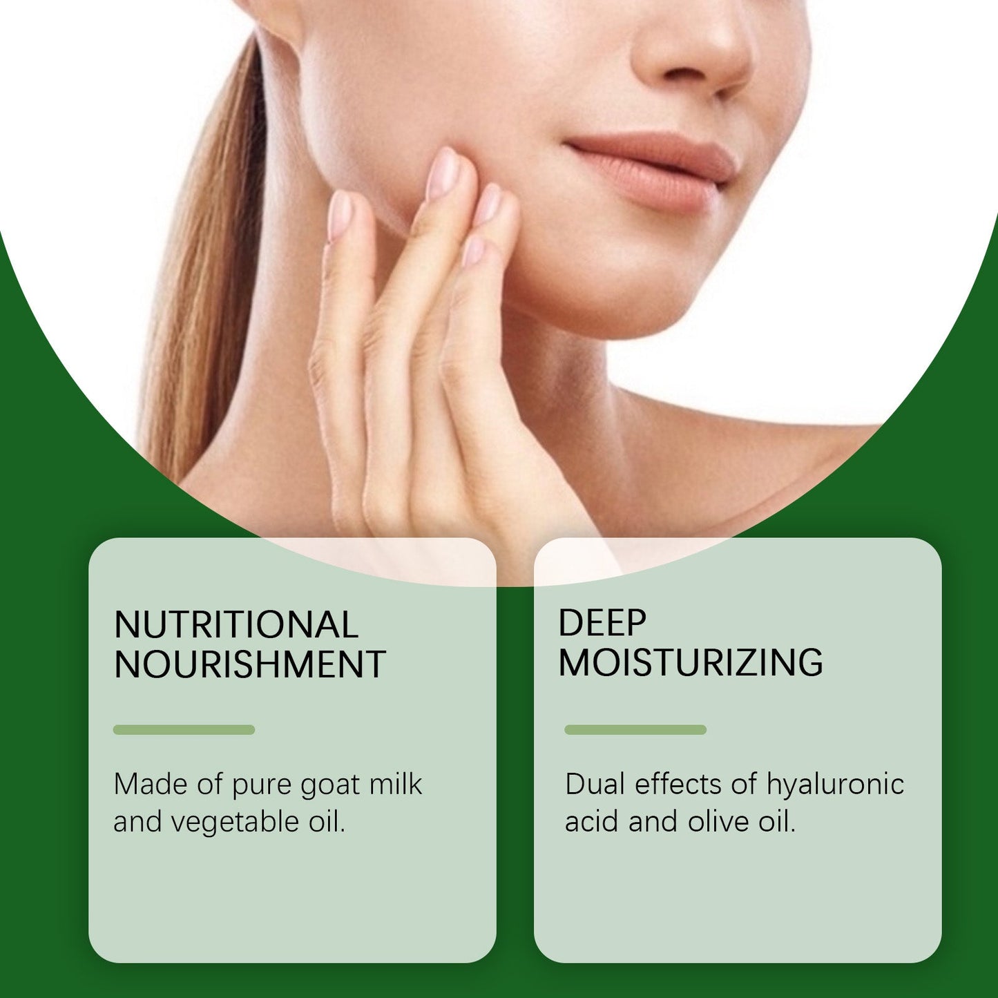 Sheep Moisturizer, Moisturizing High Moisture Goat Milk Soft, Smooth And Elastic Gloss Repair Cream - Korvel