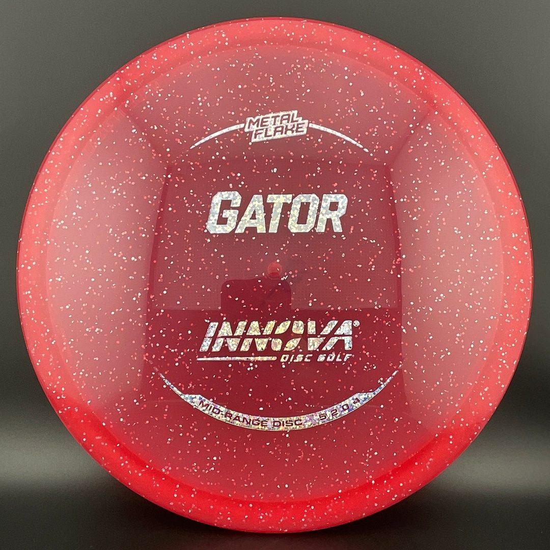 Metal Flake Champion Gator Disc Golf Disc