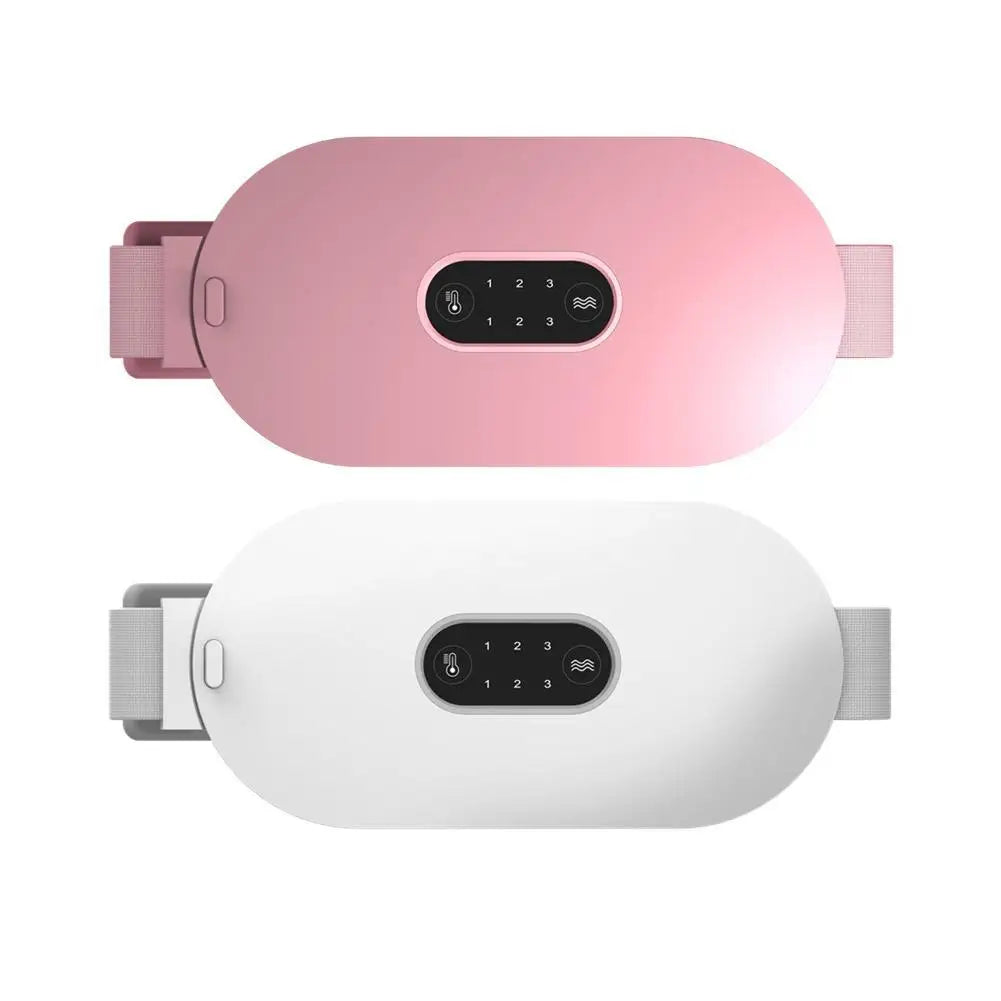 Uterus Warming Belt Warm Temperature Adjustable Treasure Heating Waist Protection Hot Compression Vibration Belt - Korvel