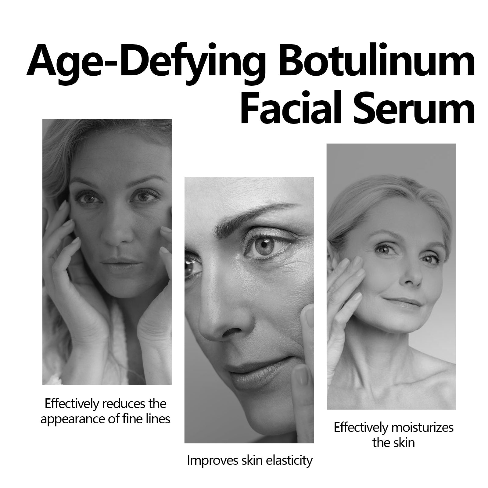 Face Serum Gently Reduces Fine Lines Crow's Feet Skin Firming And Elastic Care Serum - Korvel