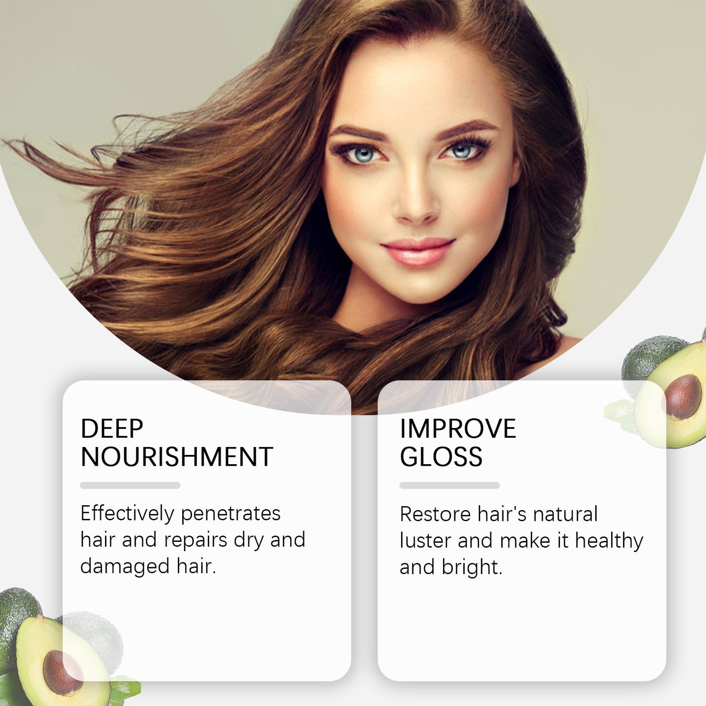 Herbal Hair Care Essential Oil Repair Dry, Hydrating, Smooth And Improve Frizzy Hair Care Essence - Korvel