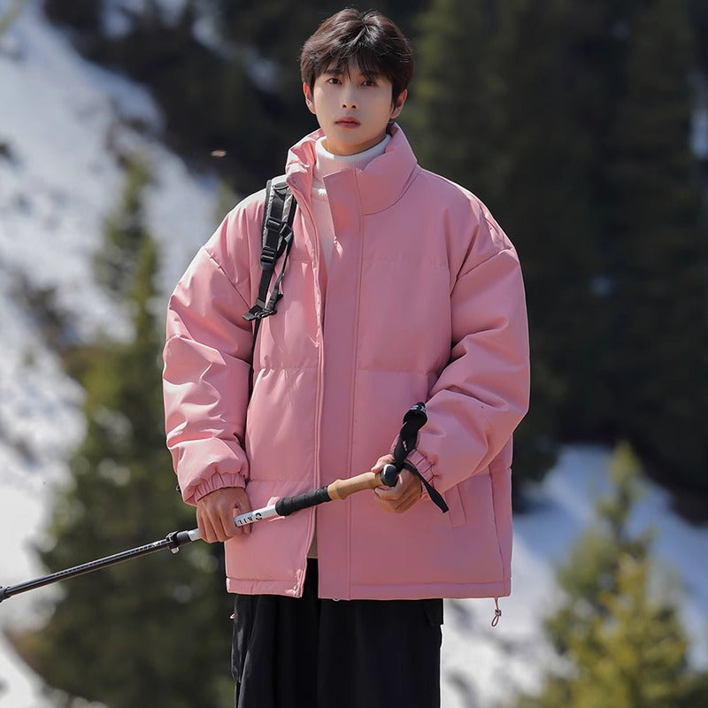 Veste en duvet de coton ample pour l'automne et l'hiver