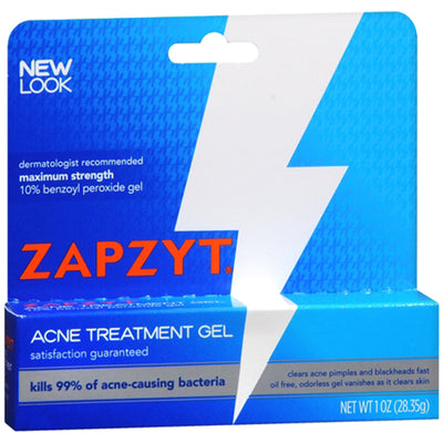 Zapzyt Acne Treatment Gel – Maximum Strength, 1 oz